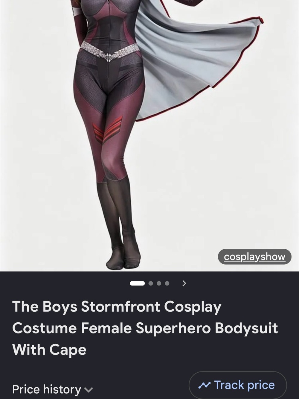 Storm front The Boys Halloween Costume